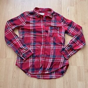 Hollister Plaid Flannel Button Down